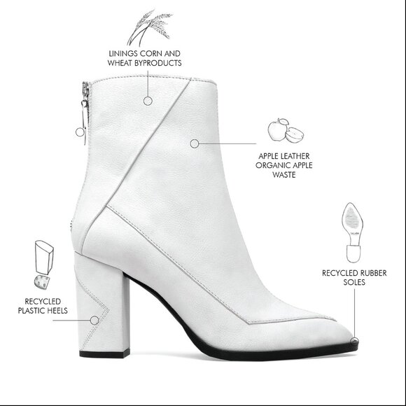 Sylven New York Almasi Apple Leather Boot - White (US 5.5) - Picture 10 of 10